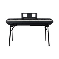 키보드스탠드 받침대 전자 싱글 다단 신디사이저 레이어 거치대 조립식 피아노 건반 악기 철제, 1개, 단일 전자피아노 스탠드