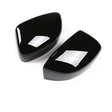 Maserati Levante 용 자동차 백미러 액세서리 2017 2018 2019 2020 2021 - 2024 광택 블랙 탄소 섬유 도어, 01 CHINA, 01 Gloss Black