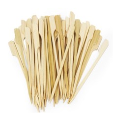 빈티지 대나무 손잡이 꼬지 산적꼬지, 소