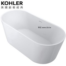 實體門市 KOHLER Evok 2.0 壓克力浴缸(170cm) K-25165T-0, 1個