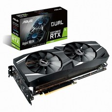 ASUS DUAL 지포스 RTX 2080 A8G D6 8GB 2팬 중고 노멀, 2080 노멀
