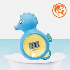 디지털 온도측정 해마형 족욕기 목욕물 온도계 따뜻한 물 온도 측정기, 상세페이지 참조