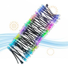 ALITOVE RGB 컨트롤러 알리토브 50개 DC 12V WS2811 LED 픽셀 12mm 원형 확산 VC