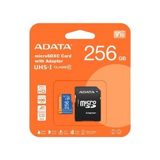 ADATA Premier micro SD / SD어댑터포함, 1개, 256GB