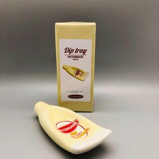 케찹 접시 머스타드 머스터드 인테리어 분할 조미료 용기, 1개