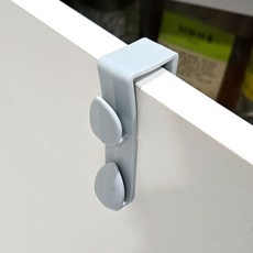 하이랜드 1P 파스텔 2단 걸이형 후크 색상랜덤, 10개, 기본