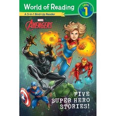 World of Reading:Five Super Hero Stories!, Marvel Press