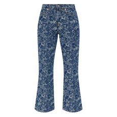 가니 플로럴 자카드 진