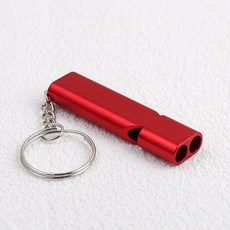 口哨 求生哨 開學必備 登山哨 兒童安全 女性安全 高分貝哨子 戶外露營野營 求救哨 防狼哨【1F053N869】, 1個, 升級款-紅, 紅