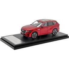 Hi Story Mazda CX-60 Premium 馬自達 1/43 模型車 汽車模型 擬真 迷你 壓鑄 樹脂, 紅色, 1個