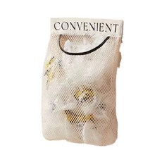 셀렉트템 비닐봉지 비닐봉투 다용도 정리함 보관함 소품정리, 1개, 베이지