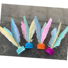 【】鵝毛毽子兒童小學專用幼兒園初學者一年級羽毛老式毽子頭好踢耐踢 J8KP, 1個, 高彈馬克龍鵝毛1個