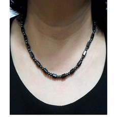 건강 자석팔찌 목걸이 게르마늄 팔찌 줄, 자석목걸이 (F형), 1개