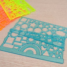 오몽숲 2P 모형자 글씨자