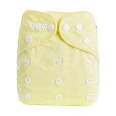 HYLSS 嬰幼兒布尿褲純色防漏尿布褲 新生兒隔尿用品 嬰兒學習褲寶寶尿褲, 1個, 如圖A1:如圖