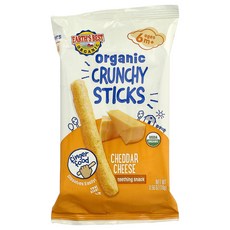 Earth's Best Crunchy Sticks 6+ Months Cheddar Cheese 0.56 oz (16 g), 1개