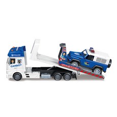 카봇 폴리스 카고트럭 세트 리프트 후렉션기어 캐릭터 자동차