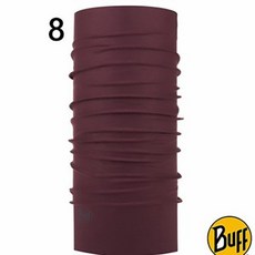 Buff 成人多功能頭巾 抗UV 驅蟲 運動頭套 經典款 多色, 素面-深紫葡萄