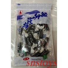 sns 古早味 懷舊零食 船印 昆布 海苔 (純素) 120公克, 1個