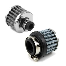 락모터스 자동차 꼬마필터 흡기필터 ISC필터 엔진룸 드레스업 흡기튜닝 오토바이, 1개, 12mm