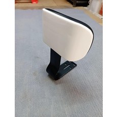 바이크 뒷자리 시트 등쿠션 스툴 뒷좌석 의자, 화이트