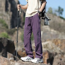 韩版衝鋒褲男款夏季褲子輕奢潮流運動褲夏天薄款男褲薄款褲子美式七分褲休閒寬鬆速乾褲男男夏季褲子亞麻褲男休閒褲男款闊腿褲舒適透氣格子褲工装裤