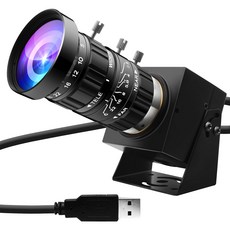 ELP 0.0001Lux USB 5-50mm UVC USB2.0 PC H.264 저조도 카메라 매뉴얼 줌 웹캠 200만 화소
