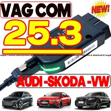 2026 업데이트 V25 VagCom 진단 온라인 무제한 Vag Com VAG HEX V2, 옵션 1