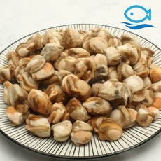 바다더해 자숙 손질 가리비살 1kg 내장제거 냉동 개아지살, 1개