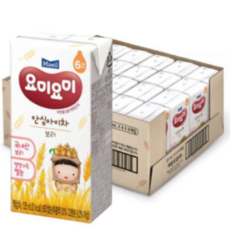 매일유업 요미요미 안심아이차 보리, 125ml, 1세트