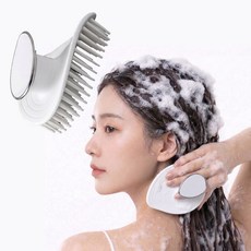 원앤미 샴푸 두피 마사지기 브러쉬, 1개, 화이트