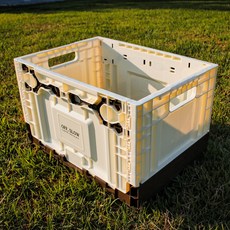 오프슬로우 대나무 폴딩박스 상판 캠핑세면대 개수대 테이블 수전 차박 세트, 4. 오프슬로우 폴딩박스