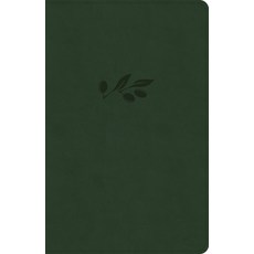 (영문도서) NASB Large Print Thinline Bible Olive Leathertouch Imitation Leather, Holman Bibles, English, 9781430086048