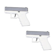 엠에스 글록물총 물놀이 미니물총 미니건 2개1세트, 그레이