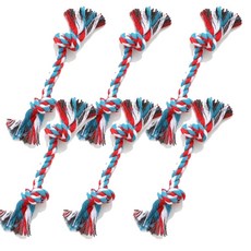 오브펫 강아지 뼈다귀 실타래, 6개, 색상랜덤