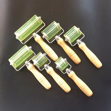 우레탄롤러 고무 스크레이퍼 롤러 페인트 벽지 롤링 수공구 플라스틱, 폴리우레탄 8cm 압력 롤러