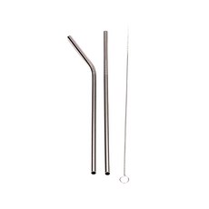 2개구성 프로방스 프로방스 3P세트 스트로우 음료 긴 주방용품 스텐 DUWA3C08A, 2개