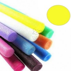 꼬미얌 백업 2CM 노랑 10개 원형스펀지