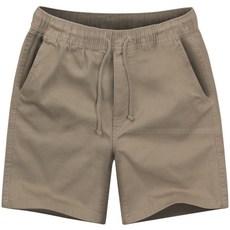 남자 면반바지 허리 밴딩 스판 편한 구김없는 남성 반바지 4부 여름 밴딩팬츠 빅사이즈