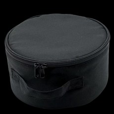 드럼 케이스 스네어백 드러머 보관가방 휴대용, 1개, 대형 블랙 32.5x16CM