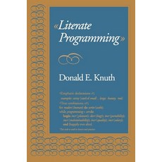 (영문도서) Literate Programming Paperback, Center for the Study of Lan..., English, 9780937073803