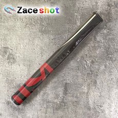 [제이스샷] 남여공용 퍼터그립 미끄럼방지 프리미엄, 1개, 블랙레드