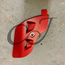 CJ motor 4T 前避震蓋 cnc Vespa 春天 衝刺 150，改裝避震器前叉裝飾蓋, 1個, 紅 Red