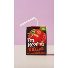 풀무원 아임리얼 100 고농축 토마토(1box), 1세트, 120ml