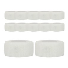이지유 애견 자가점착 붕대 신발 강아지 일회용 산책 양말, 12개, 화이트