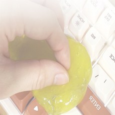 컴퓨터책상먼지제거탁월한 키보드청소젤, 1개