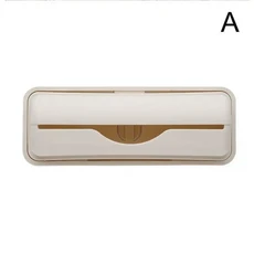 1PC 벽 마운트 쓰레기 봉투 홀더 보관 상자 주최자 주방 비닐 디스펜서 욕실 조직, 01 CN, 1개, 04 L-Apricot