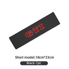 핫 포트폴리오 가죽 카시트 벨트 어깨 보호 패딩 골프 티구안 파사, 1개, 9. Short-black-1PCS