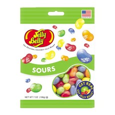 젤리 벨리 사워 7 온스 Jelly Belly Sours 7 Ounce, 7 OZ, 1, 1개, 198g