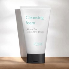 애경 포인트 그린티 폼클랜징 여행용, 10개, 30g